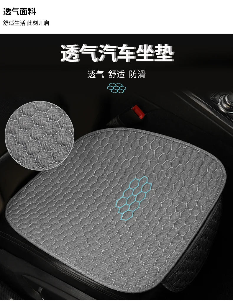 Linen Car Seat Cover Seat Cushion for VOLVO XC60 XC90 XC40 XC70 S60L C30 S80 S90 V50 V60 CAR Accessories Auto Goods