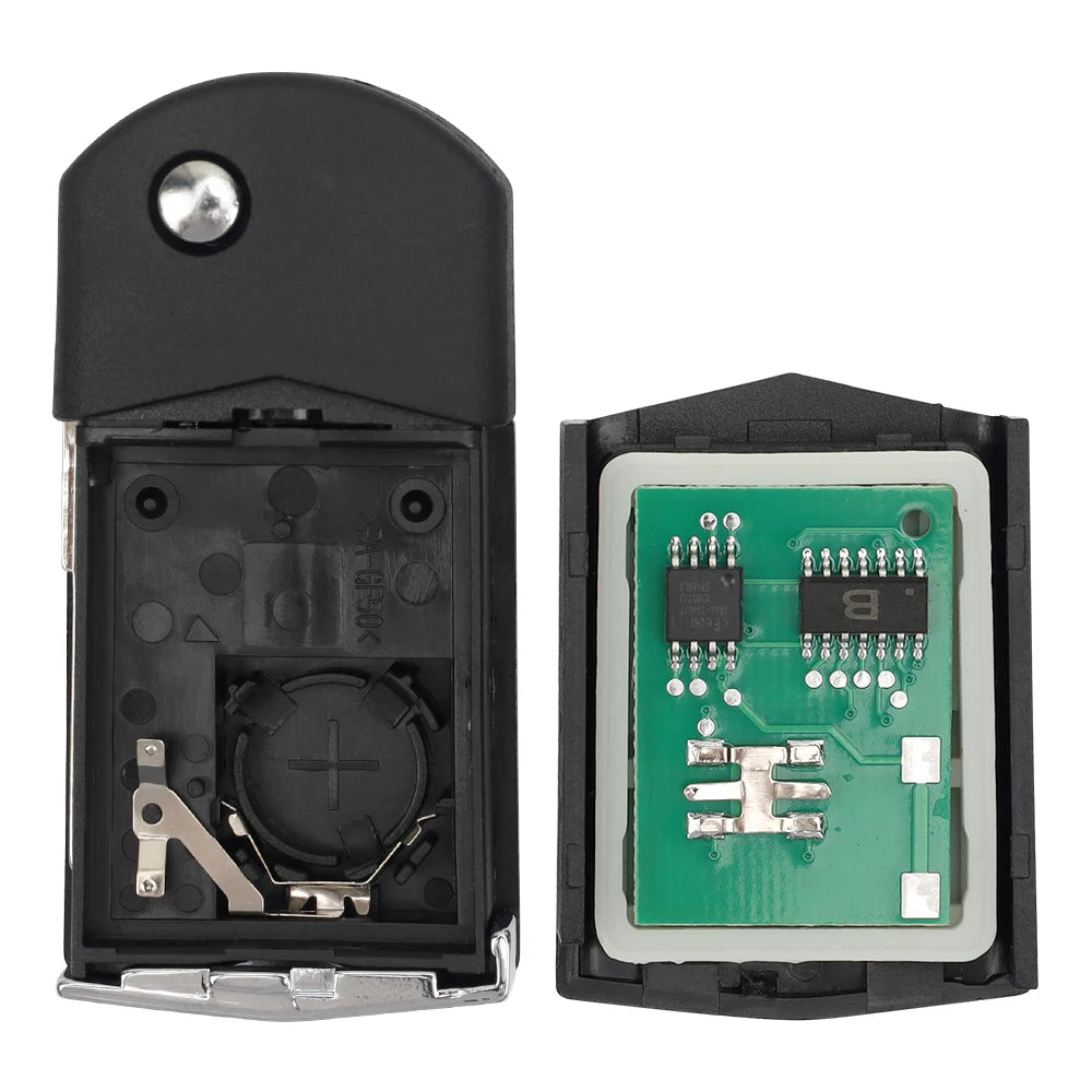 Okey Flip Remote Car Key 433MHz 4D63 AFTS Chip For Mazda 2 3 5 6 Mitsubishi system SKE126-01 SKE126-A1