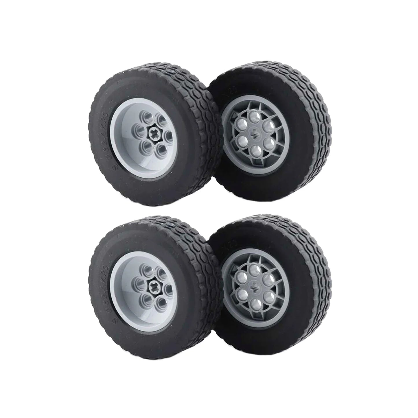 Four-wheel Drive Remote Control Car Motor Power 4WD RC Car Kit 32019 86652 Wheel Building Blocks Compatible with Legoeds RC Car