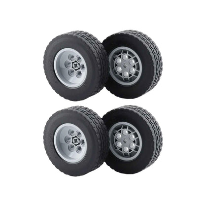 Four-wheel Drive Remote Control Car Motor Power 4WD RC Car Kit 32019 86652 Wheel Building Blocks Compatible with Legoeds RC Car