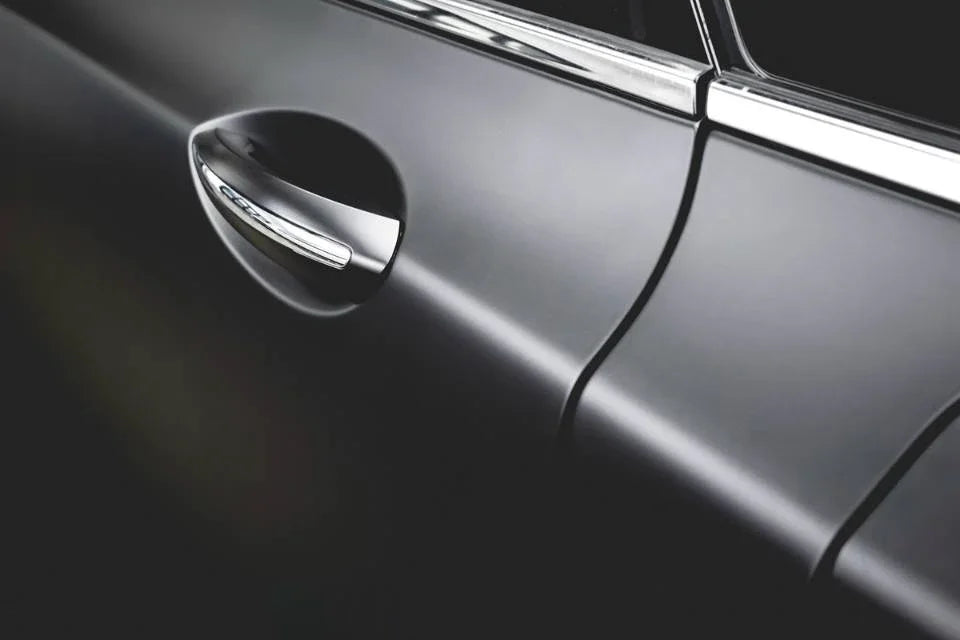 Premium Matte Black Car Vinyl Wrap Film Bubble Air Free Release Decal PVC Motocycle Truck Body DIY Self Adhesive Decoration Film