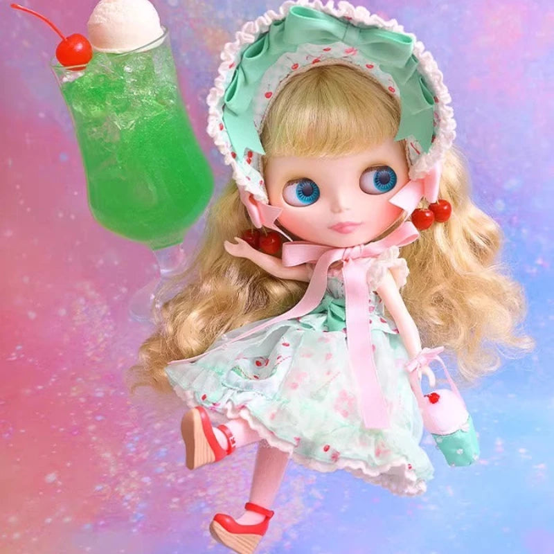Blyth Year 2024 2025 Collection BJD Dolls Neo Figure Customized Girl Toy Body Moveable Handmade Toy