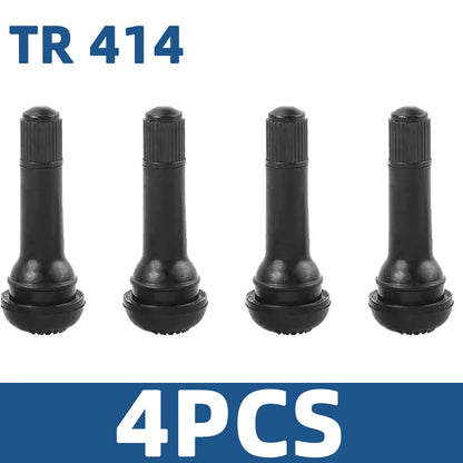 4/8/50/100PCS TR413 TR414 Vacuum Tire Rubber Valve Core Tubeless Tire Valve Core Automotive Tire Valve Valve Automotive Parts