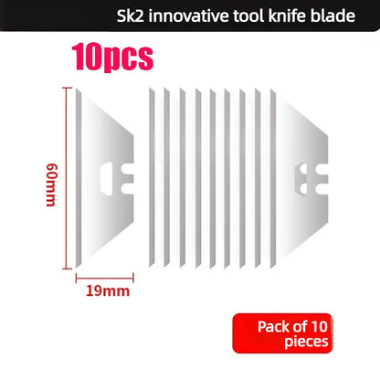 2in 1 deformity fold Utility knife Glue removal scraper Seam decoration Hand Tools Cleaning the glue removal blade
