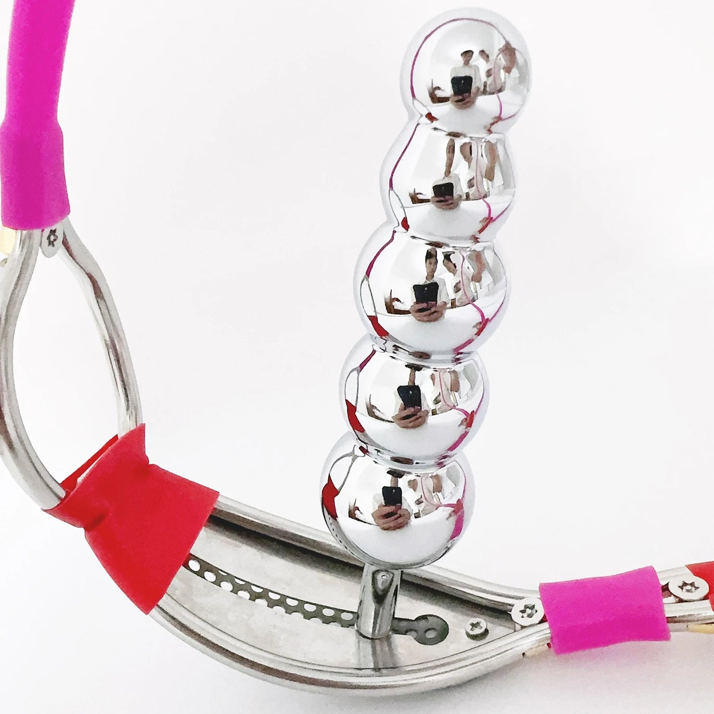LILUPLAY Female Invisible Chastity Belt Stainless Steel Adjustable BDSM Slave Underwear with Vaginal Plug