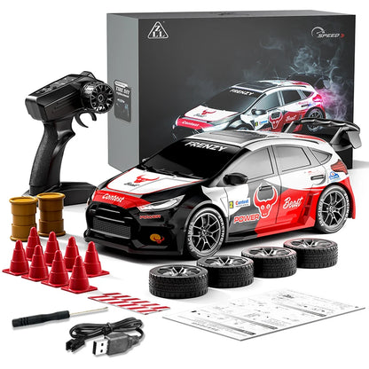 RC Racing Car 70km/H High Speed Drif Sports Car 2.4g 4wd Brushless Speed Champion with LED Lights Remote Controlled Cars for Kid