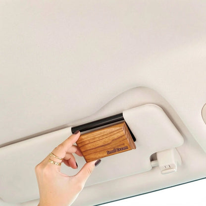 Eco Friendly Reusable Wood Car Air Freshener Natural Aroma Diffuser Long Lasting Scent for Vehicles