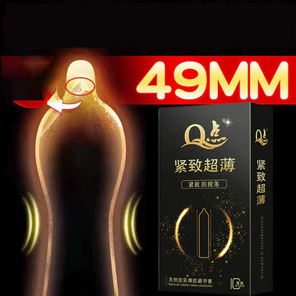 10pcs Small Size Ultra Thin Condoms For Men Long Sex Latex Tight Condom Adult Penis Sleeve Sex Toy Produtcs