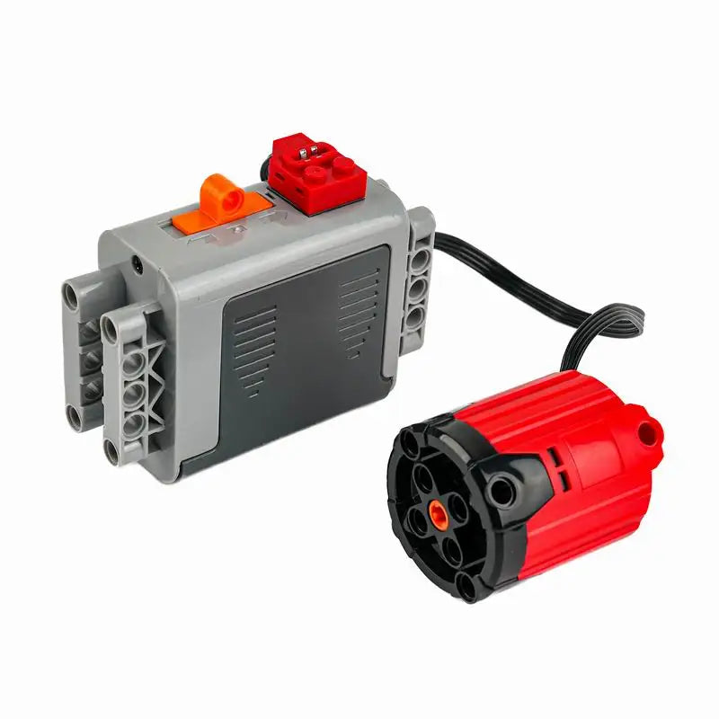 8882 XL Motor Red PLus Building Blocks MOC Technology Parts Power Functions Power Motor for Logoeds DIY Car Truck Power Up