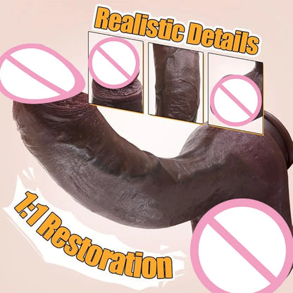 Realistic Dildo with Suction Cup Huge Dildos Adult Sex Toys for Woman Men Fake Dick Big Penis Anal Butt Plug Erotic Sex Shop 18+