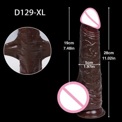 Realistic Dildo Skin Sliding Foreskin for Women Gay Sexmachine Dick Anal Masturbators Strapon Big Penis Dildos Adult Sex Toys 18