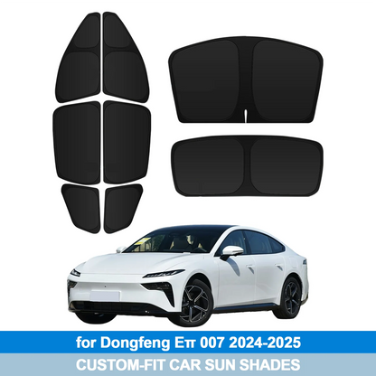 For Dongfeng Eπ 007 2024-2025 Windshield Sun Shade Side Window Shades Cover Sun Visor Shield Privacy Protection
