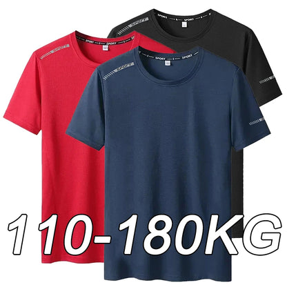 Women Plus Size T-Shirts  5XL 6XL 7XL Quick Dry Short Sleeve Tees Gym Jerseys Fitness Trainer Running Top Sportswear