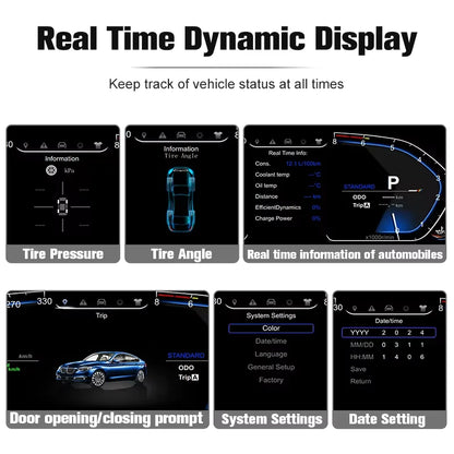 Cluster Dashboard For BMW F10 F15 F16 F25 F02 F07 X3 X4 X5 X6 5 Series speedometer LCDinstrument panel  digital instrument