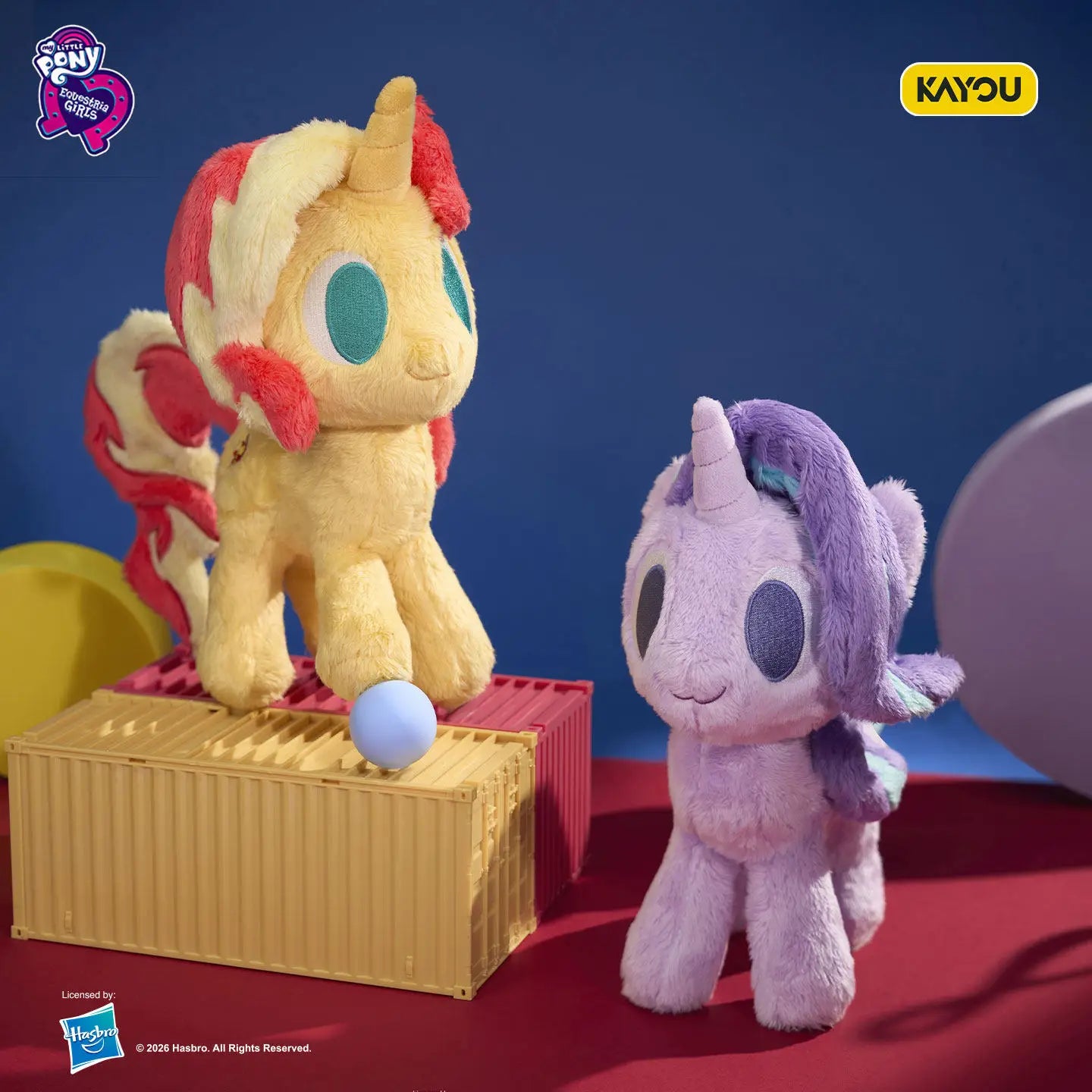 Original KAYOU My Little Pony Pony Series Plush Toy Starlight Glimmer Sunset Shimmer Anime Character Peripheral Birthday Gifts