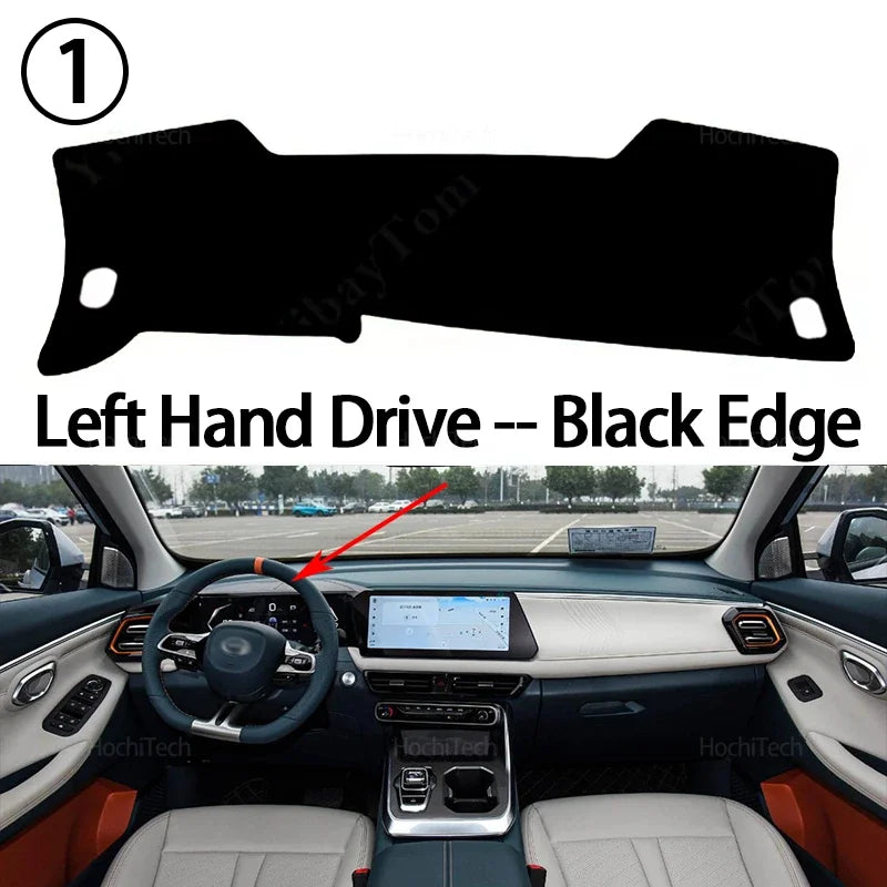 Dash Mat Sun Shade Anti-UV Carpets Car Accessories Car Dashboard Cover for GAC Motor Trumpchi GS3 Emzoom II 2023 2024