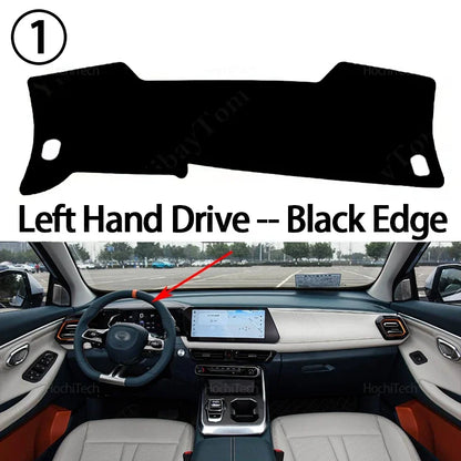 Dash Mat Sun Shade Anti-UV Carpets Car Accessories Car Dashboard Cover for GAC Motor Trumpchi GS3 Emzoom II 2023 2024