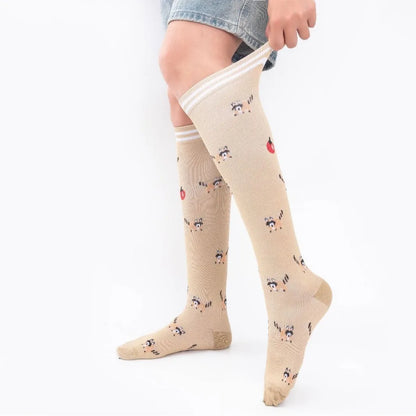 New Compression Socks Varicose Vein Nurse Sports Running Calf Pressure Stockings Protect Bare Feet Support Gradient Pressure