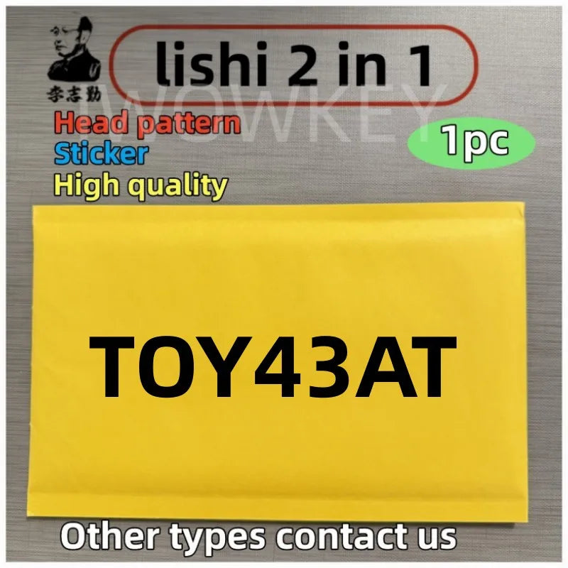 Lishi 2 in 1 Tool TOY2 TOY2014 TOY2018 TOY38R TOY40 TOY43 TOY43AT TOY43R TOY47 TOY48 TOY51 for TOY types