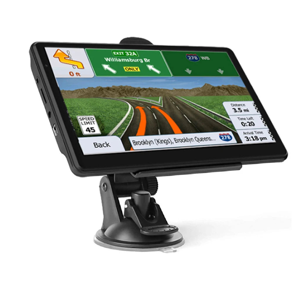 7inch Car GPS Navigation HD Touch Screen GPS Navigator Truck 3D Mode Sat Nav 8G+256M Europe Map GPS Navigators