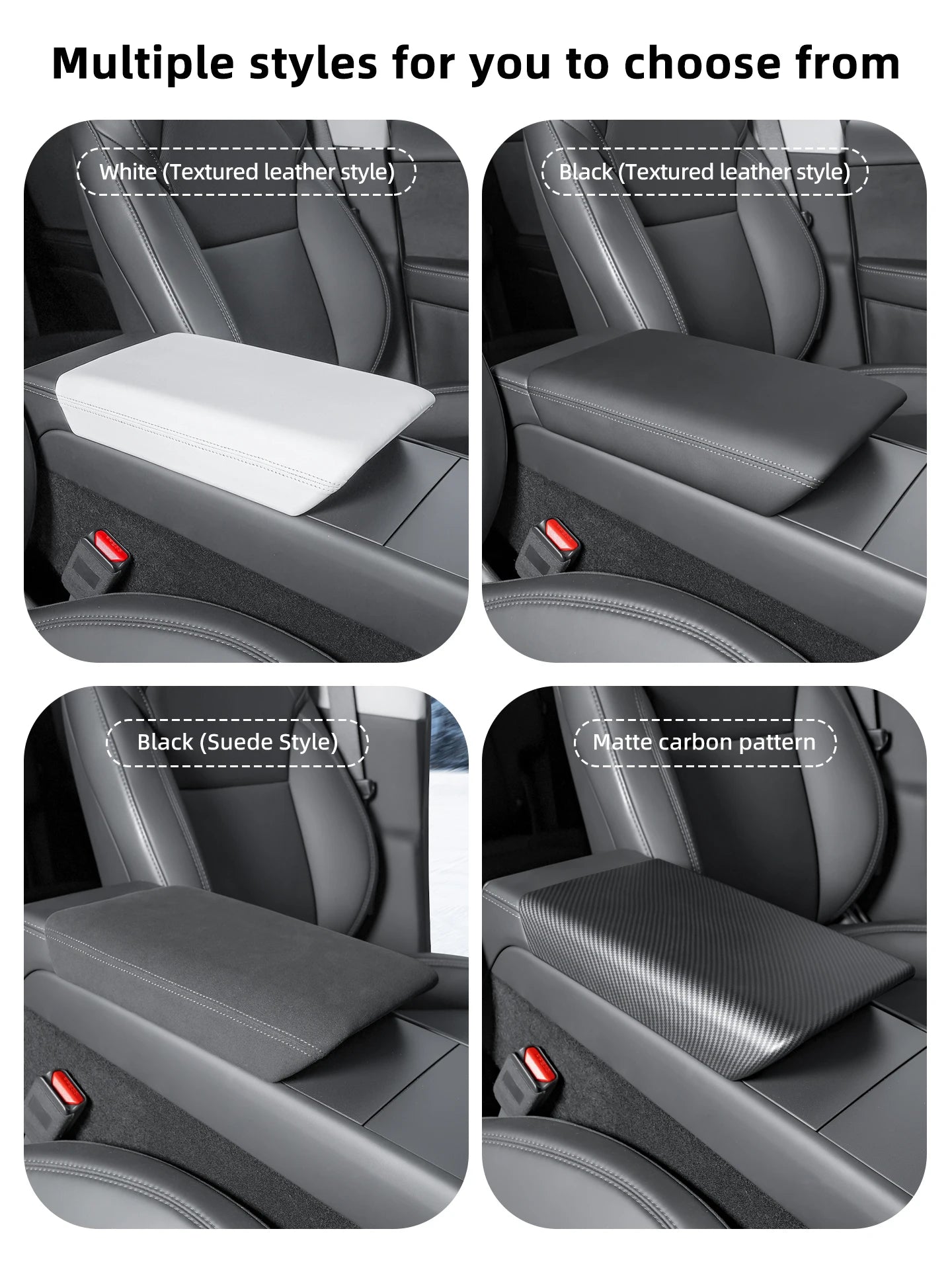 For Tesla Model YL 6 seats Armrest Box Protect Cover Center Console Anti-Scratch 2026 Automotive interior accessories