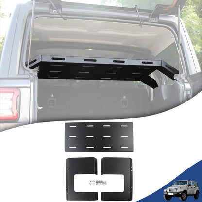 Car Trunk Cargo Rack Rear Storage Luggage Shelf Organizer Tray Basket for Jeep Wrangler JK JL 2007-2024 Interior Accessories
