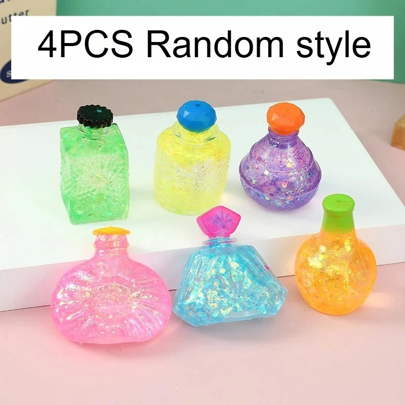 Taba Squishy Perfume Bottle Maltose Fidget Toy Soft Maltose Slow Rebound Stress Relief Squeeze Sensory Toy for Adults Gifts