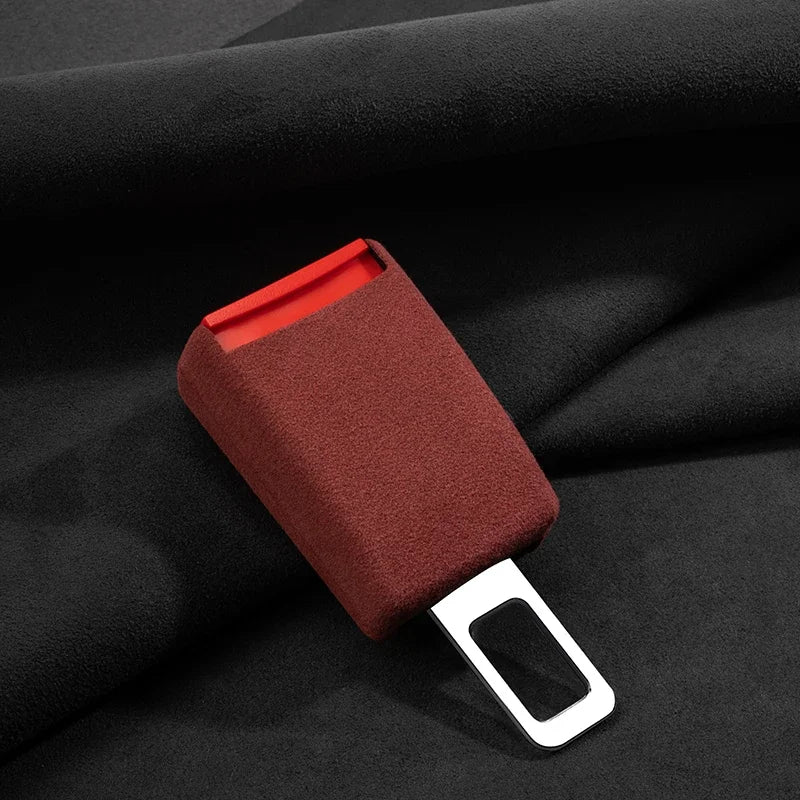 1Pcs Car Seat Belt Clip Extender Safety Seatbelt Lock Buckle Plug Thick Insert Socket Extender Safety  For Tesla Porsche