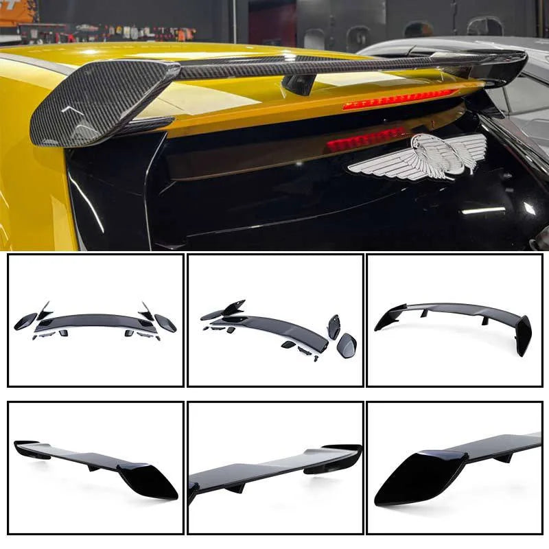 For Mercedes Benz A Class W177 A180 A200 A45 AMG 2019-2025 Car Rear Roof Spoiler Lip Rear Trunk Wings Accessories Body kits