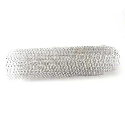 100x33cm Car bumper grille Aluminum Alloy Rhombic Grille Mesh Sheet Car grid ventilation grille for Bumper Car Accessories