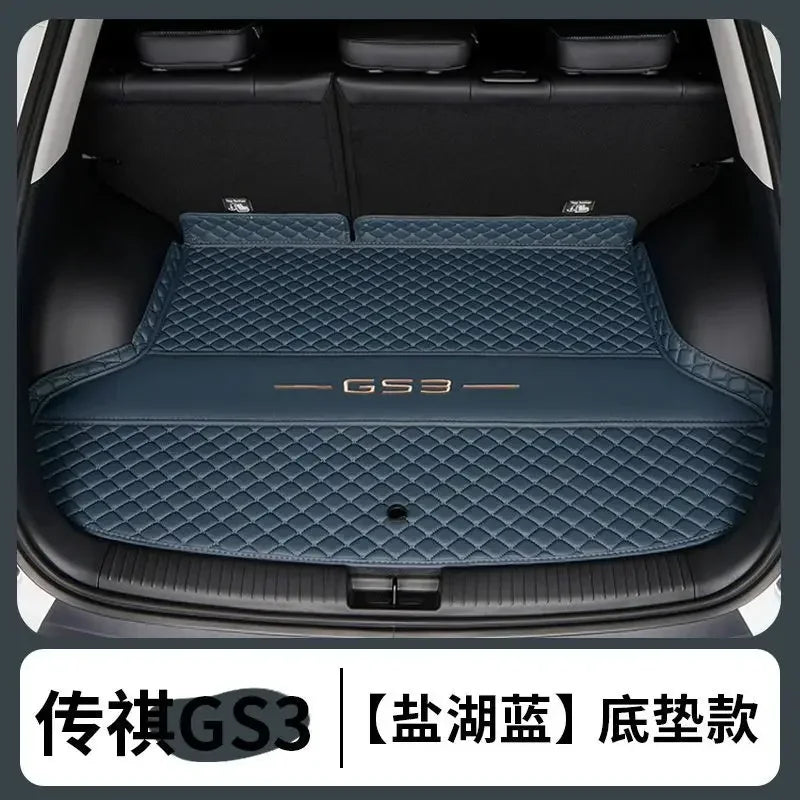 For GAC EMZOOM GS3 2023 2024 Car Boot Mat Rear Trunk Liner Cargo Leather Floor Carpet Tray Protector Accessories Mats