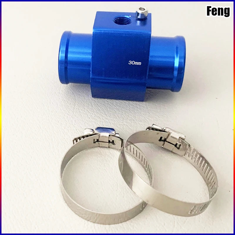 HQ Water Temperature Sensor Head Joint Sensor Radiator Adapter 1/8NPT 12V 24V Digital Water Temperature Gauge Voltmeter