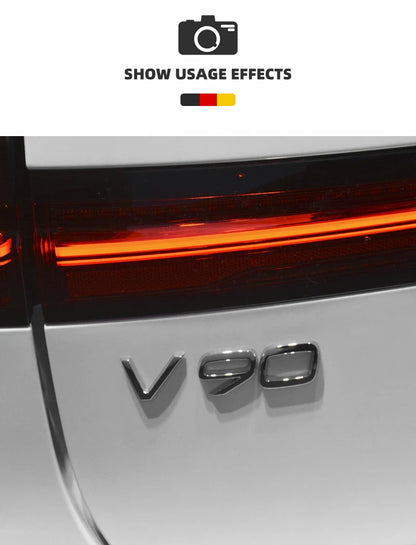 3d Black Car Trunk Letters For Volvo C30 V40 V50 V60 V90 S40 S60 S80 S90 XC40 XC60 XC90 Emblem Logo Badge Sticker Accessories