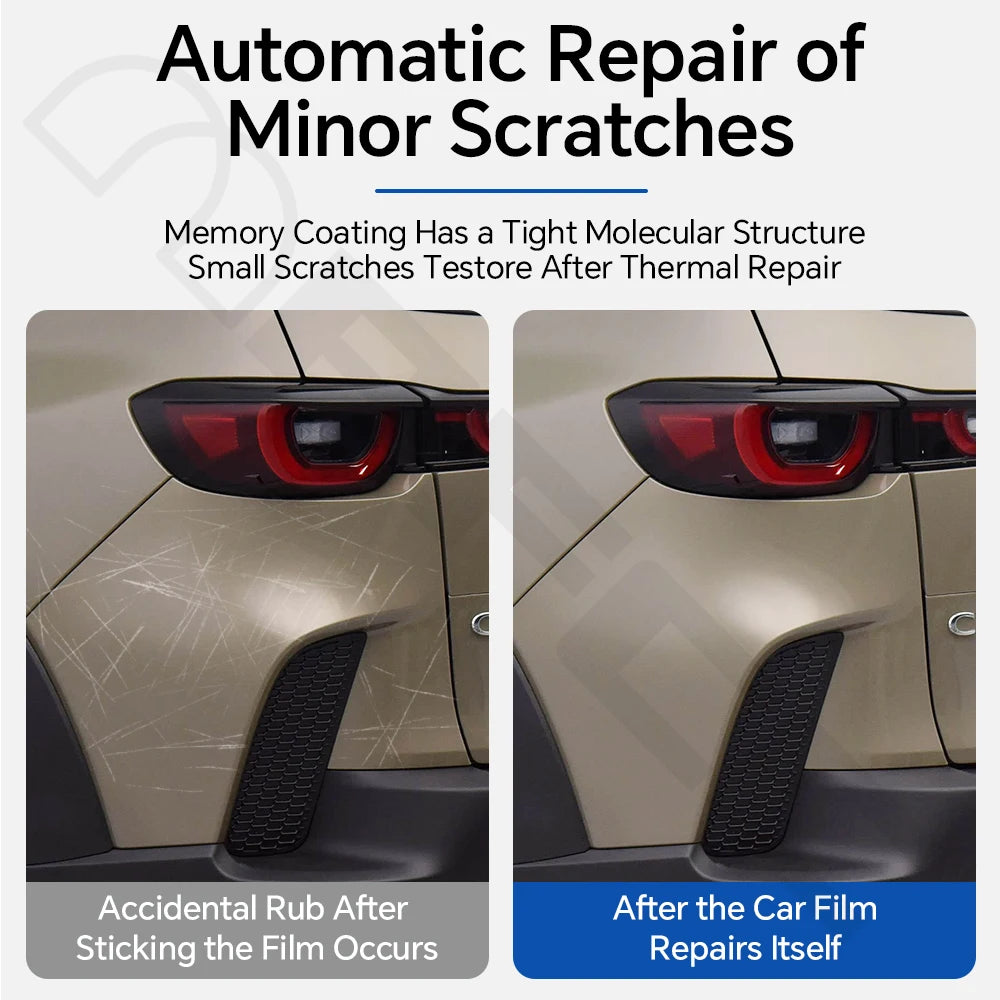 For MAZDA CX-50 2025 Clear Vinyl Wrap TPU PPF 8.5Mil Pre-Cut Paint Protection Film Full Vehicle Kit Anti-Scratch Self Adhesive