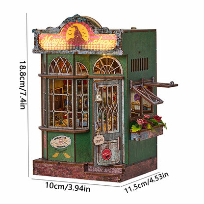 DIY Wooden Miniature Doll House Model Kits 3D Puzzle Dollhouse With Furniture for Friends Birthday Gifts Home Decoration Crafts