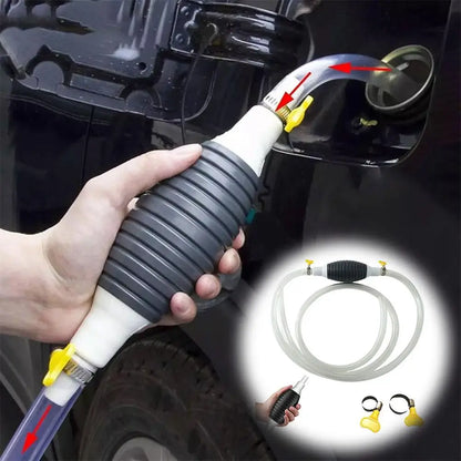 Hand Fuel Pump Car Fuel Tank Sucker Oil Transfer Fuel Pump Petrol Diesel Liquid Manual Pump Syphon Fuel Saver For Gas Gasoline