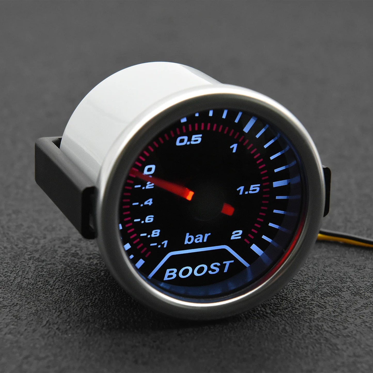 12V Boost Gauge Water Temp  2" 52mm LCD Display Turbo RPM Tachometer Oil pressure gauge with sensor -1-2.0-3.0 bar Racing Meter