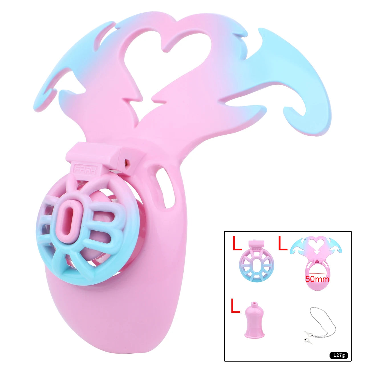 LICKER ABS Ventilate Chastity Cages Penis Bondage Cock Lock With Loyalty Belt BDSM Sex Toys For Men Gay Sissy Erotic Accessories