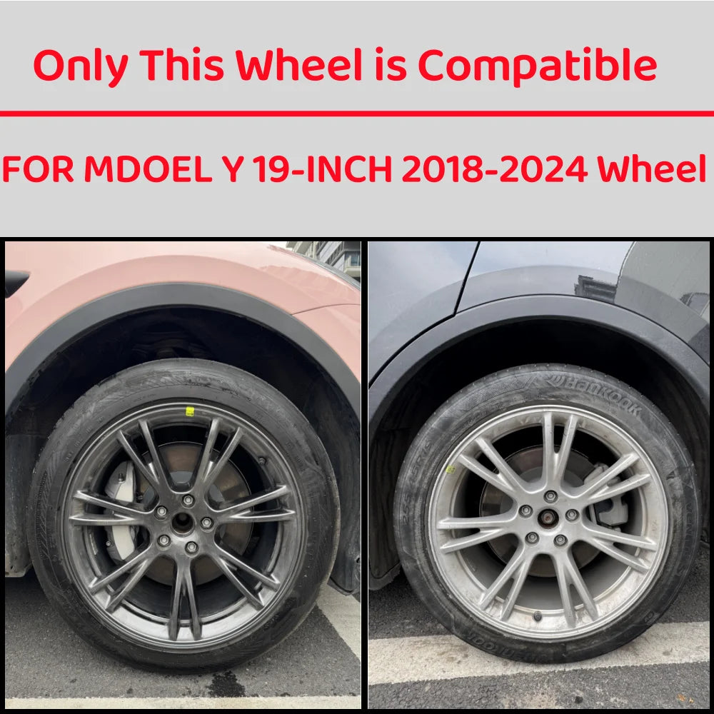 4PCS 19 Inch Wheel Cap Hight Performance Replacement Hub Cap Full Rim Cover Wheel Hubcap For Tesla Model Y 2020-2023 Accessories