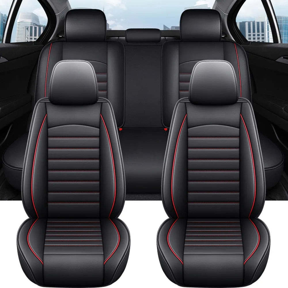 Full Coverage Pu Leather Car Seat Covers for AUDI All car models A3 Sportback A1 A4 A5 A6 A6L A7 A8 A8L Car Accessories