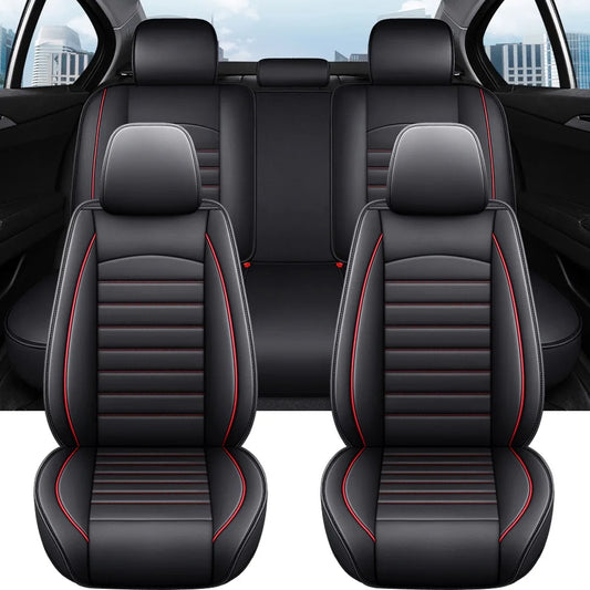 Full Coverage Pu Leather Car Seat Covers for AUDI All car models A3 Sportback A1 A4 A5 A6 A6L A7 A8 A8L Car Accessories