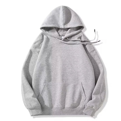 16.9oz 480gsm Heavy Weight Cotton Plus Velvet Hooded Sweater Men Thickened Tight Polar Fleece Pullover Hoodie Women Sweatshirt
