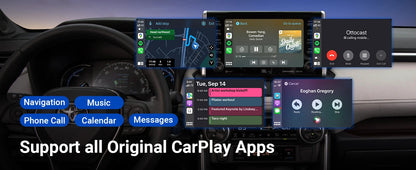 OTTOCAST Play2Video Pro Ai Box Wireless CarPlay Android Auto Adapter Built in  Netflix YouTube IPTV Video Box for 98% of Cars