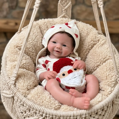 OtardDolls-45cm Open Mouth Solid bebe reborn de silicona Girl Dolls With Rooted Hair Handmade Paint & Unpaint Skin Reborn Doll