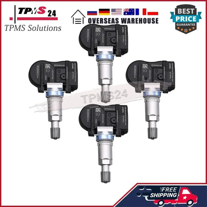 4PCS 433MHZ TPMS Tire Pressure Sensor 802000021AA For Chery Arrizo 5 GT Plus 5e 7 7e 8 EX GX e Fulwin A8 E3 Tiggo 3 3X 3xe 5 5e