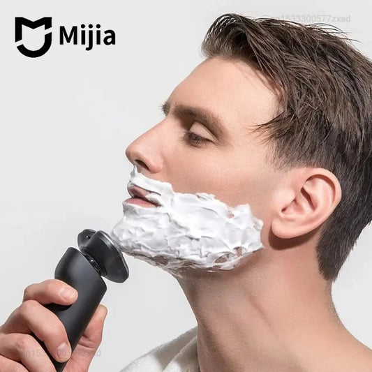 Mijia S500 Electric Shaver Triple Blade Trimmer Portable Dry Wet Shaving Rechargeable Washable Beard Hair Cutting Machine Razor