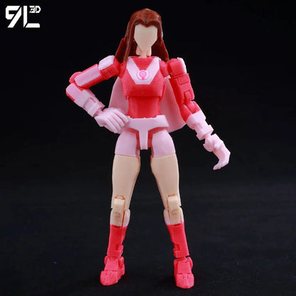 9L3D Printed Superheroes Invincible 2.0 Anime Multi-Jointed Shapeshift Toys Action Figures Mannequin Model Ornaments Gifts