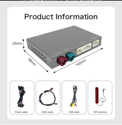 Wireless CarPlay Android Auto For Bosch Harma Host Rover Discovery 5 Evoque Discovery Sport Jagua XE XF Mirror Link Multimedia