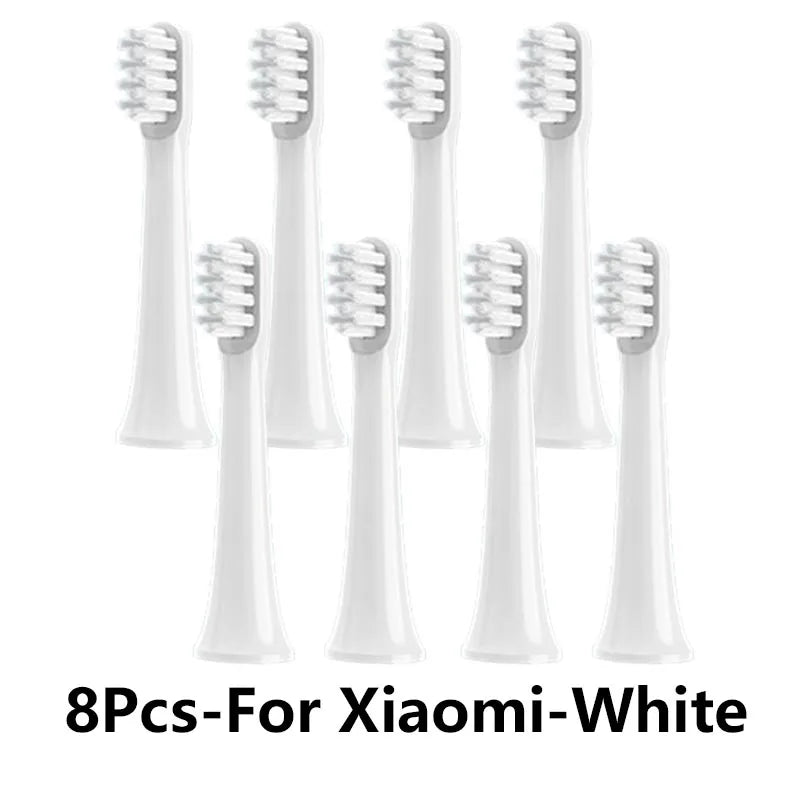 4/8PCS For XIAOMI MIJIA T100 Replacement Brush Heads Sonic Electric Toothbrush DuPont Soft Bristle Suitable Nozzles
