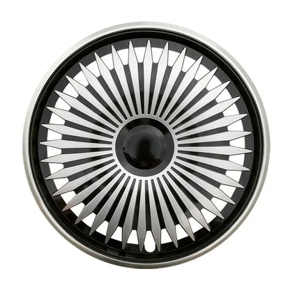 R15 4PCS/set Universal Wheel Cover Hubcap Replacement 15Inch Hub Caps Wheel Rim Cover PP Tire Accessories Snap on SUV Truck